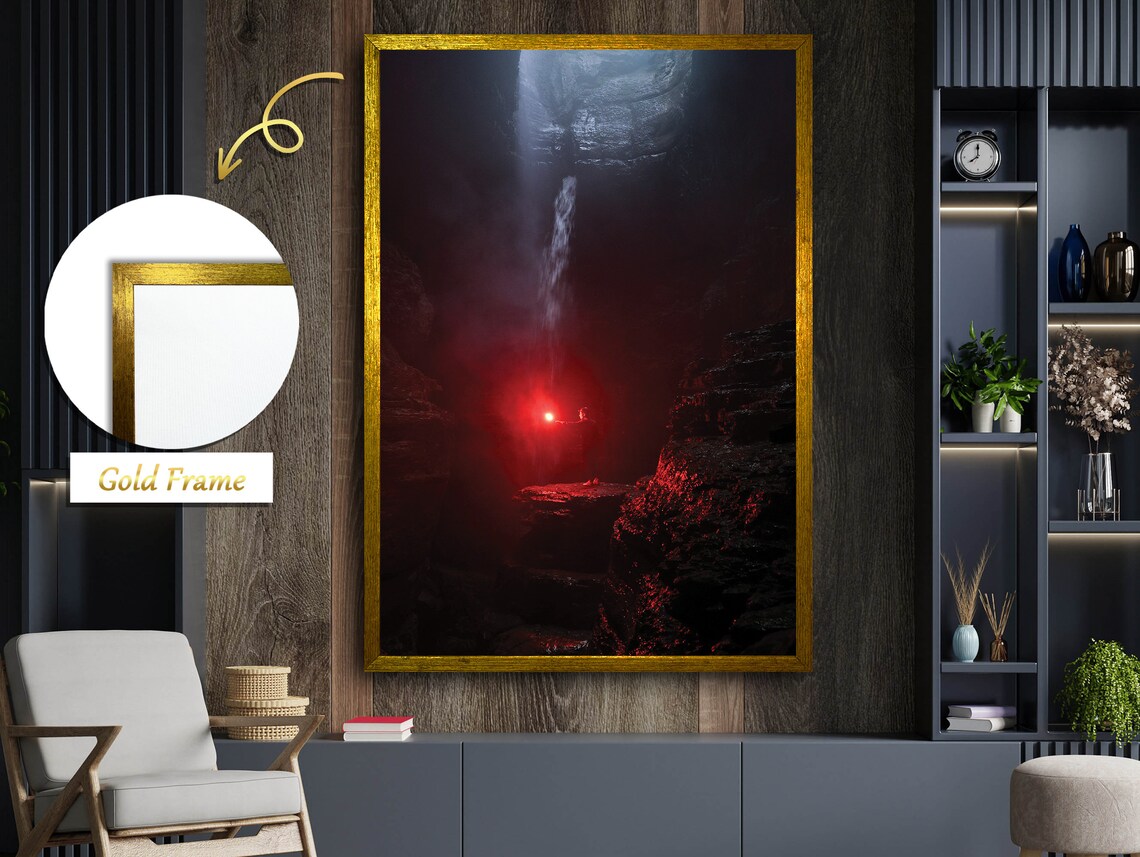 Light Of Mystery, Mysterious Box Cave Art Print - Image 4