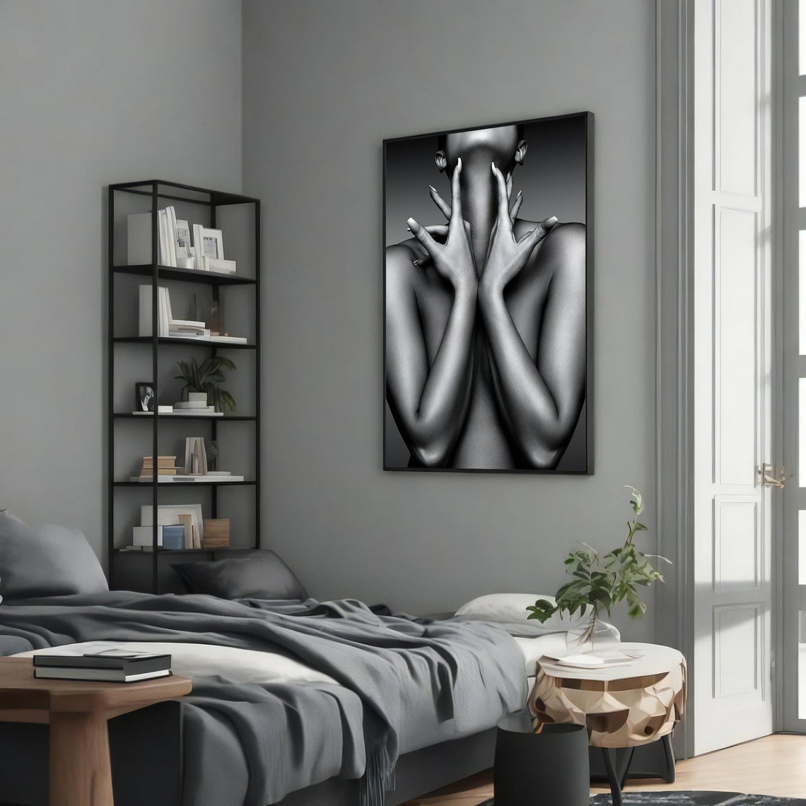 Elegant Nude With Hands, Intimate Gift