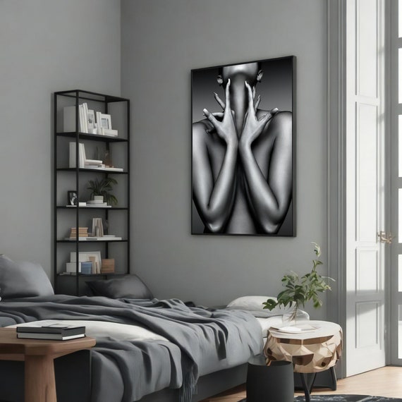 Elegant Nude With Hands, Intimate Gift