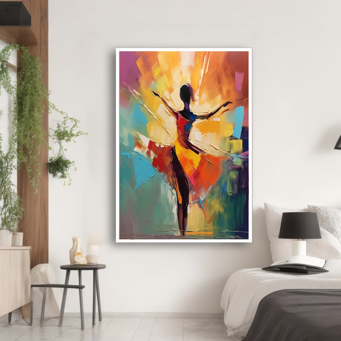 Abstract Dance Modern Ballet Dancer Art Print - Image 2