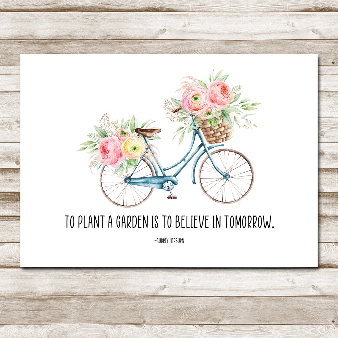 To Plant A Garden Is To Believe In Tomorrow Art Print - Image 4