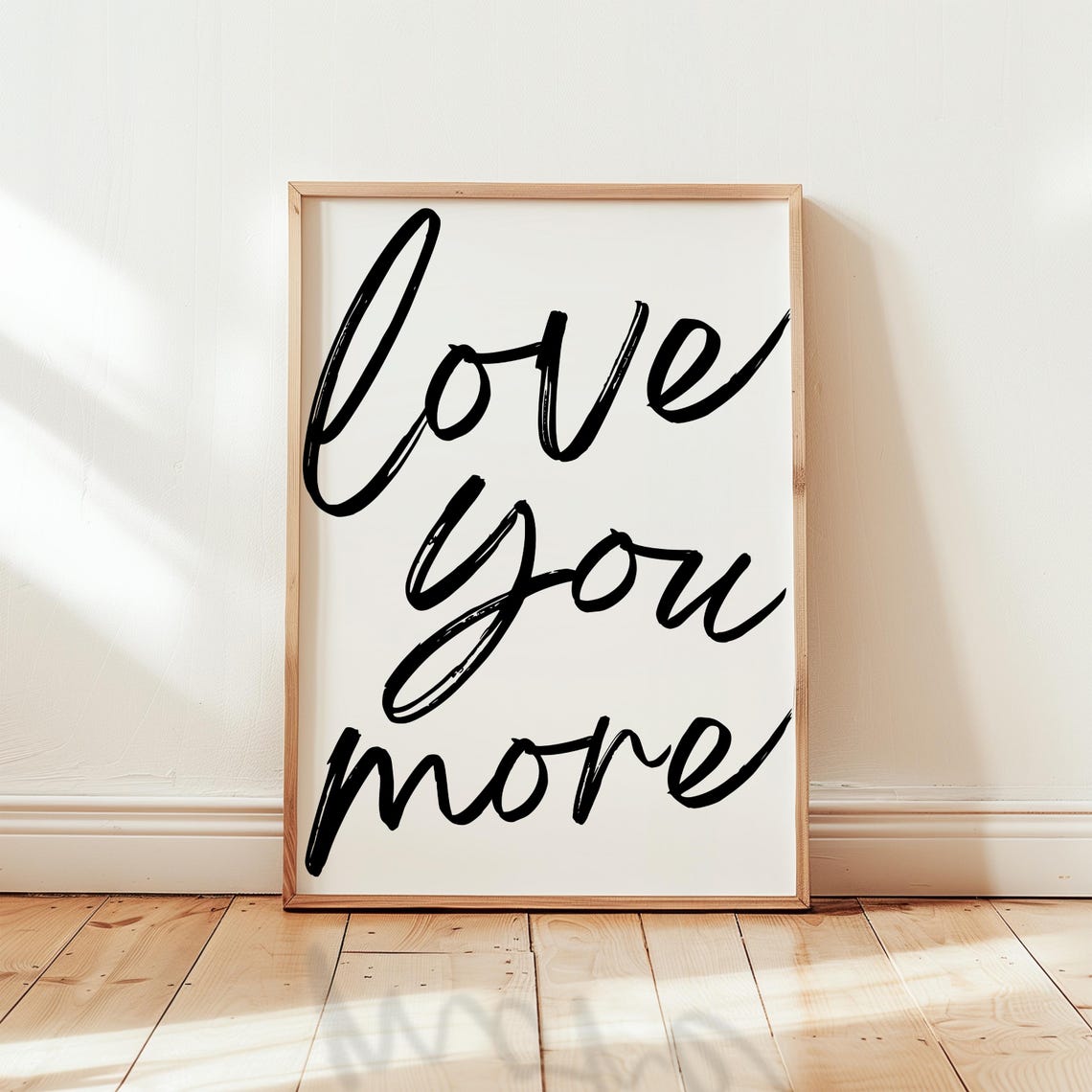 Love You More - Romantic Quote - Image 3