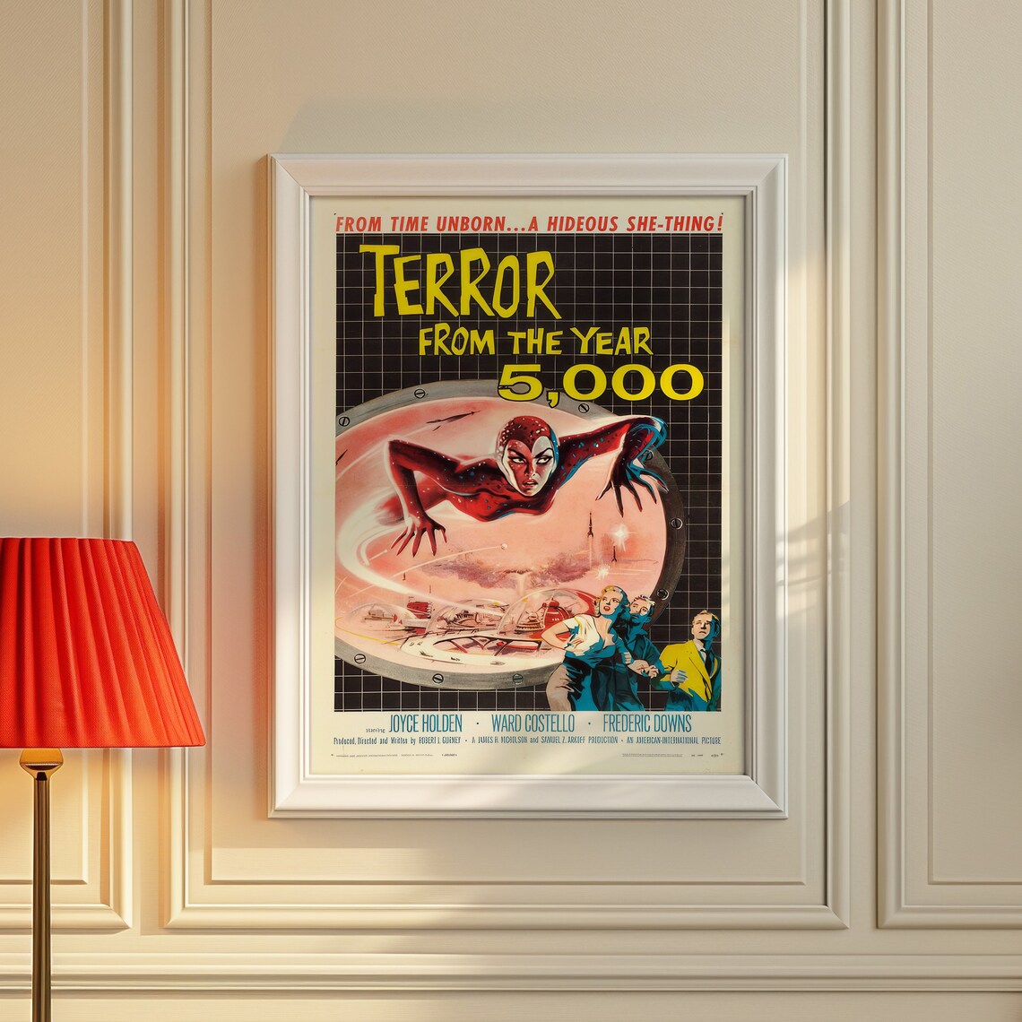 Terror From The Year 5000 Retro Sci Fi Cult Horror Movie Poster - Image 2
