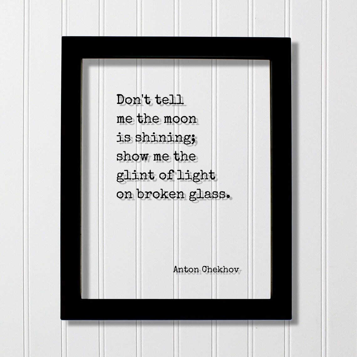 Anton Chekhov Quote Art Print, Writer Gift