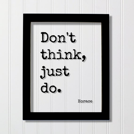 Horace Floating Quote, Mindset Meditation Art Print