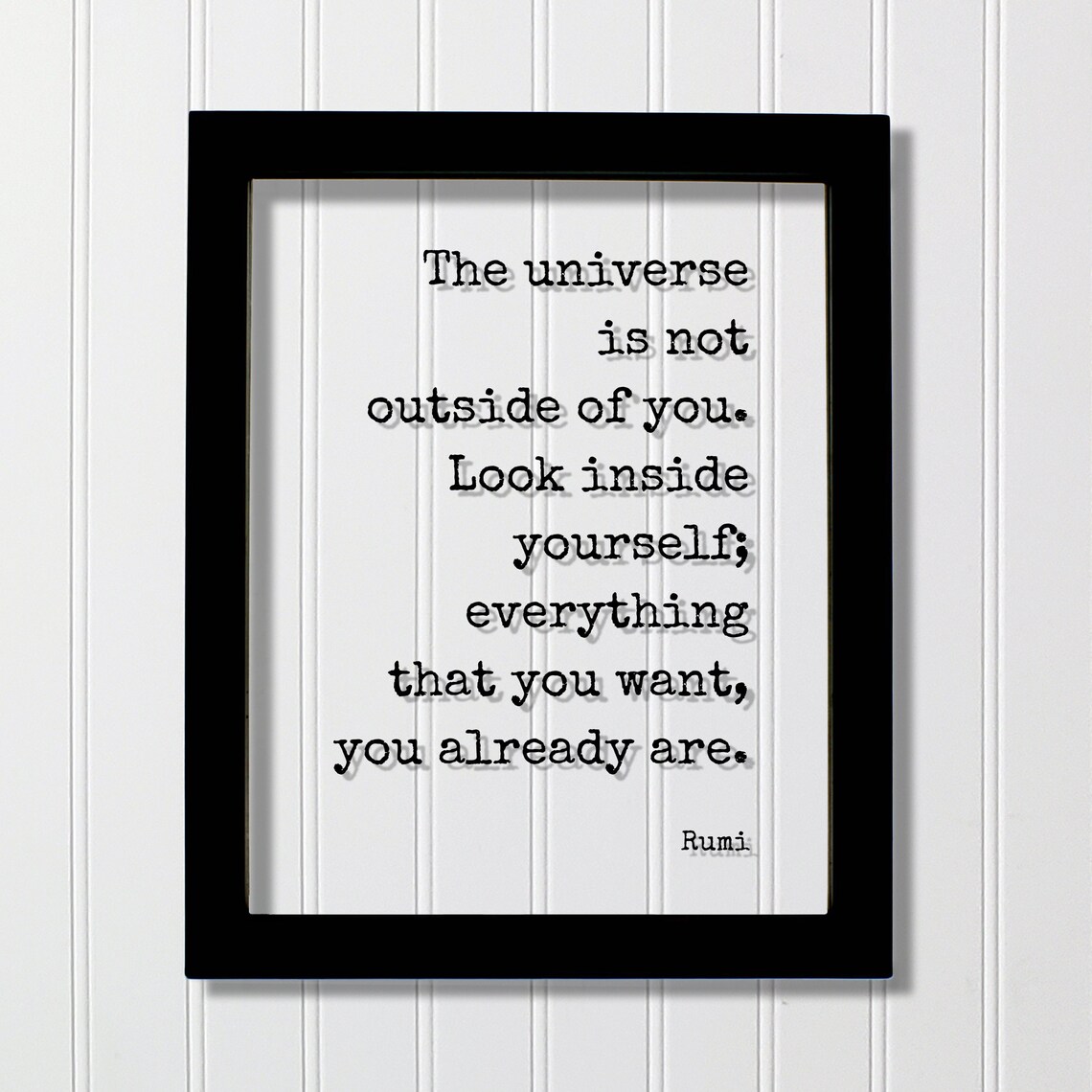 Rumi Quote Art Print, Meditation Confidence
