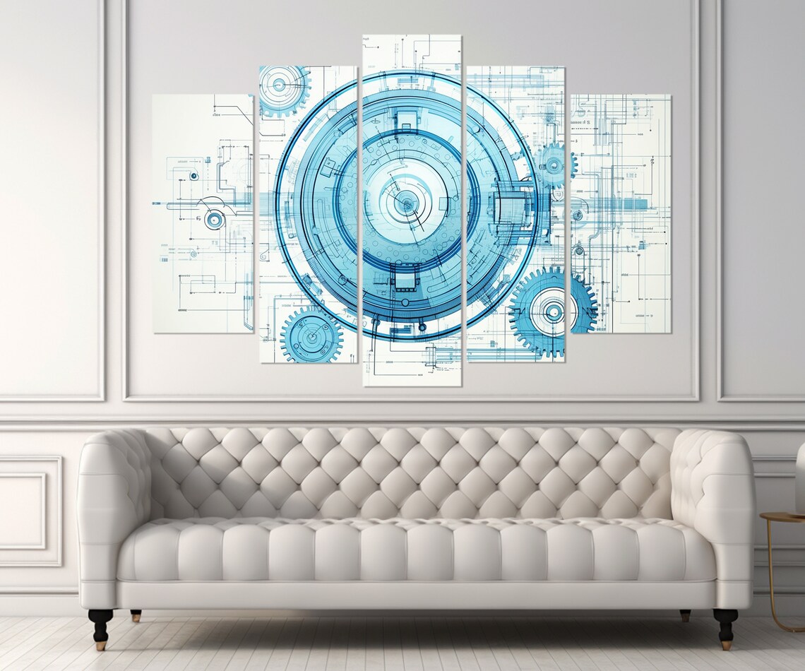 Engineering Gift, Engineering Drawing Poster - Image 2