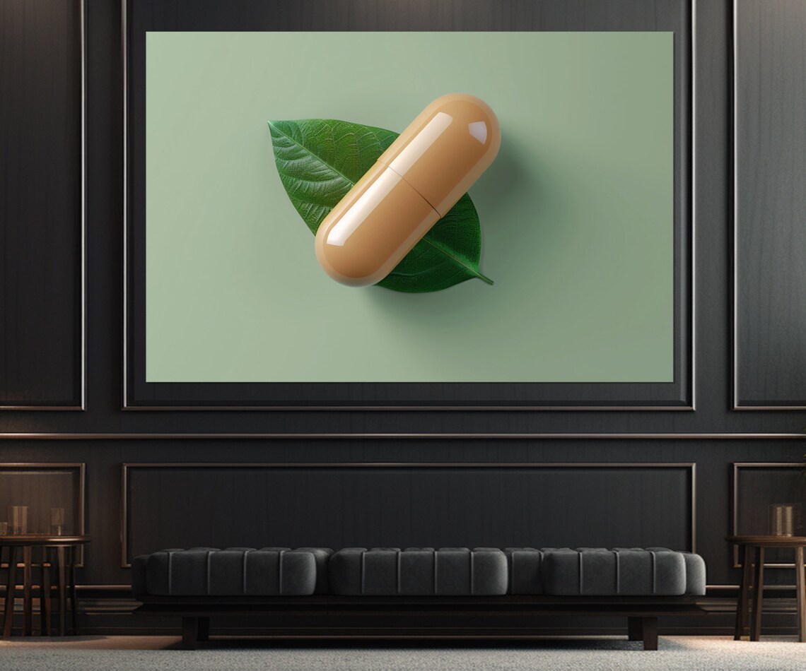 Abstract Medicines Wall Art Homeopathy Art Pharmacy Wall Decor Homeopathist Gift Pharmacist Gift Framed And Ready To Hang - Image 2