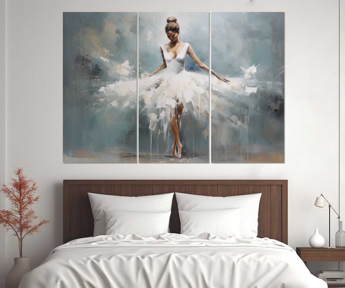 Abstract Ballerina Art Print, Ballet Studio Decor - Image 3