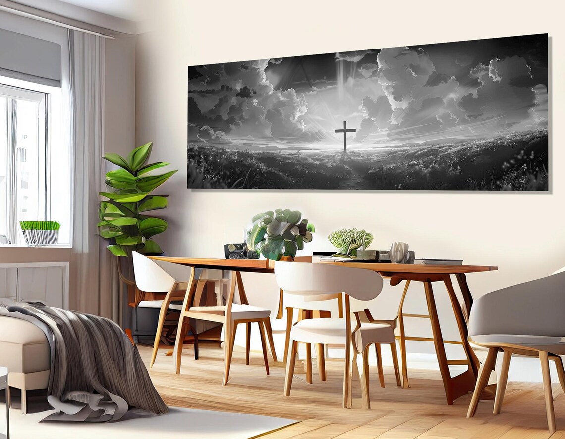 The Power Of The Cross Christian Bible Poster Print