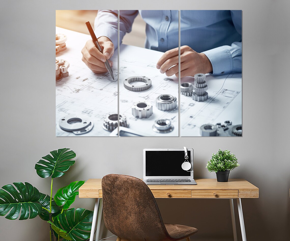 Engineering Gift, Engineering Wall Art Print - Image 4