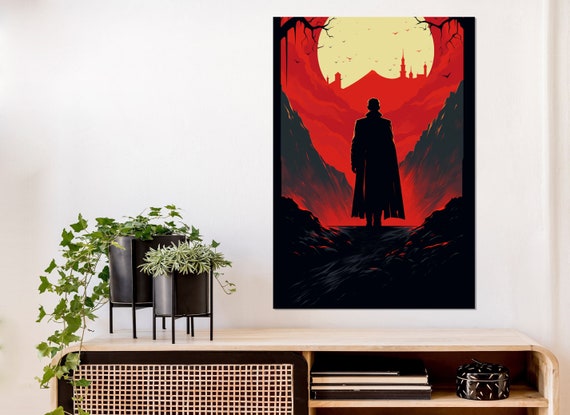 Dracula Gothic Art Print