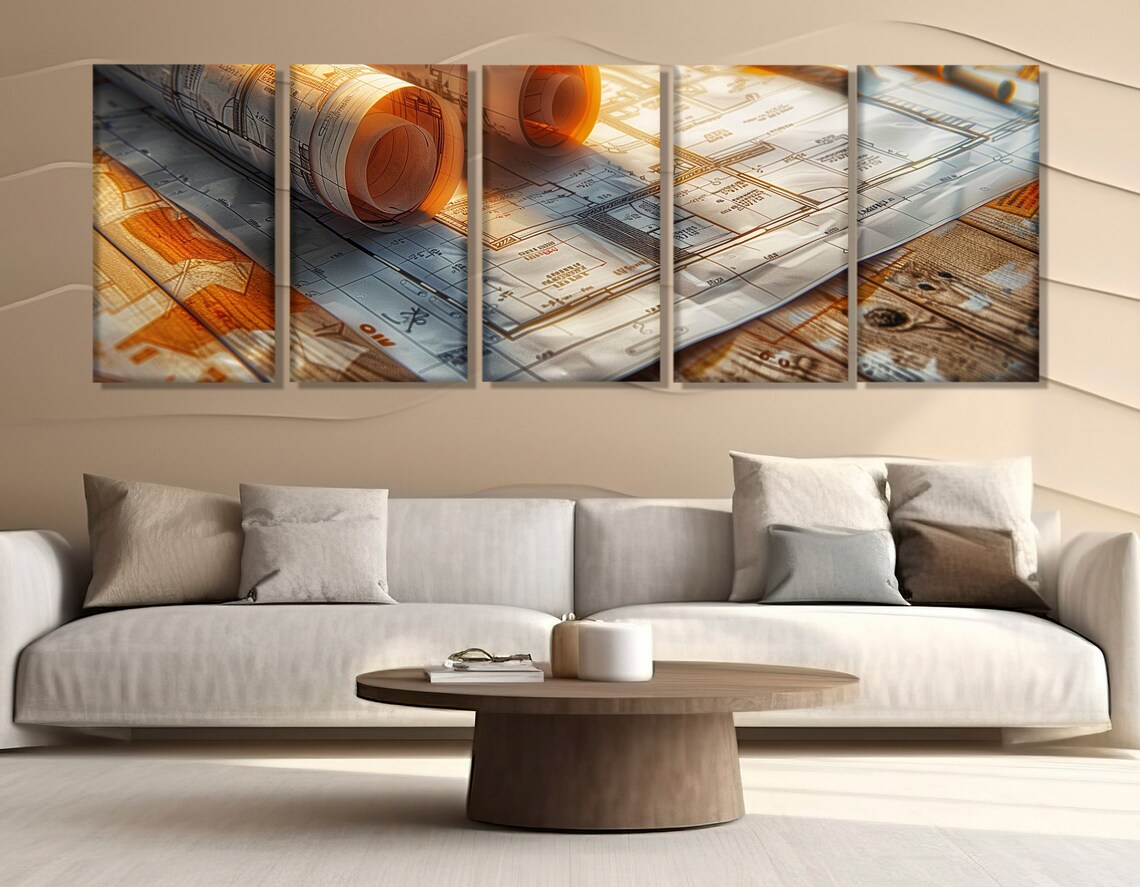 Architect Wall Art, Architect Gift Poster Print - Image 2
