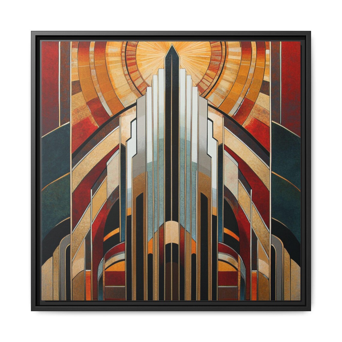 Art Deco Modern Home Decor, Elegant Gallery Piece - Image 5