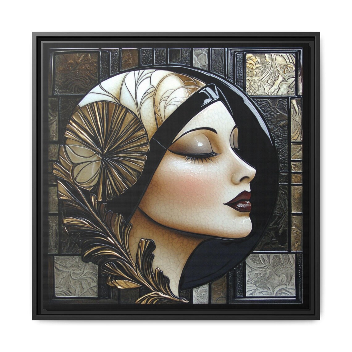 Art Deco Modern Home Decor, Elegant Gallery Piece - Image 5