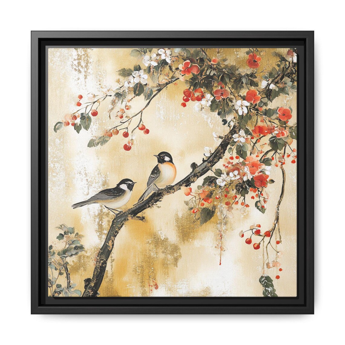 Chinoiserie Japandi Home Art, Colorful Portrait - Image 5