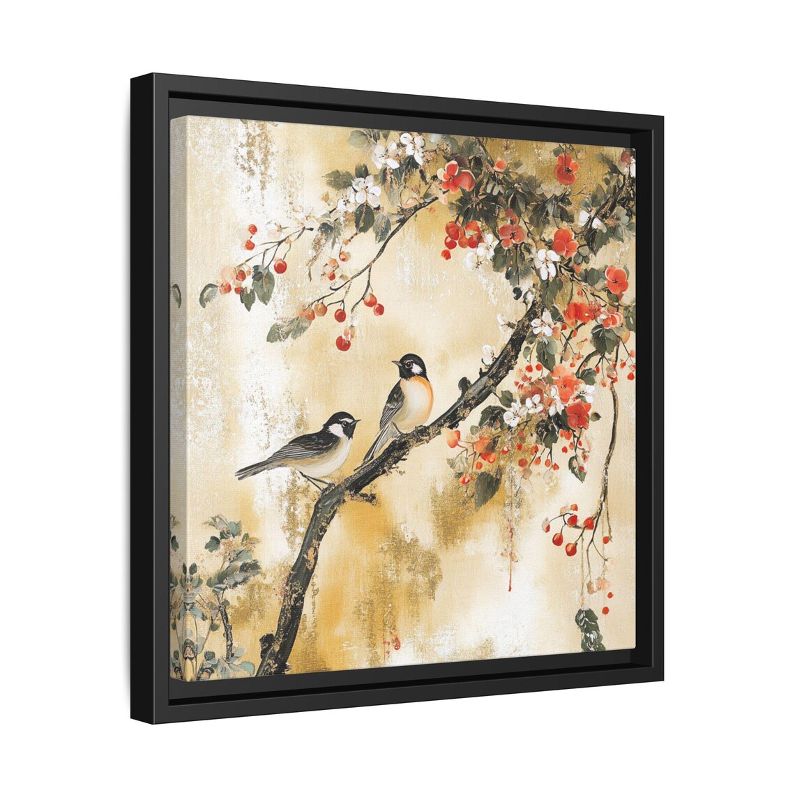 Chinoiserie Japandi Home Art, Colorful Portrait - Image 2