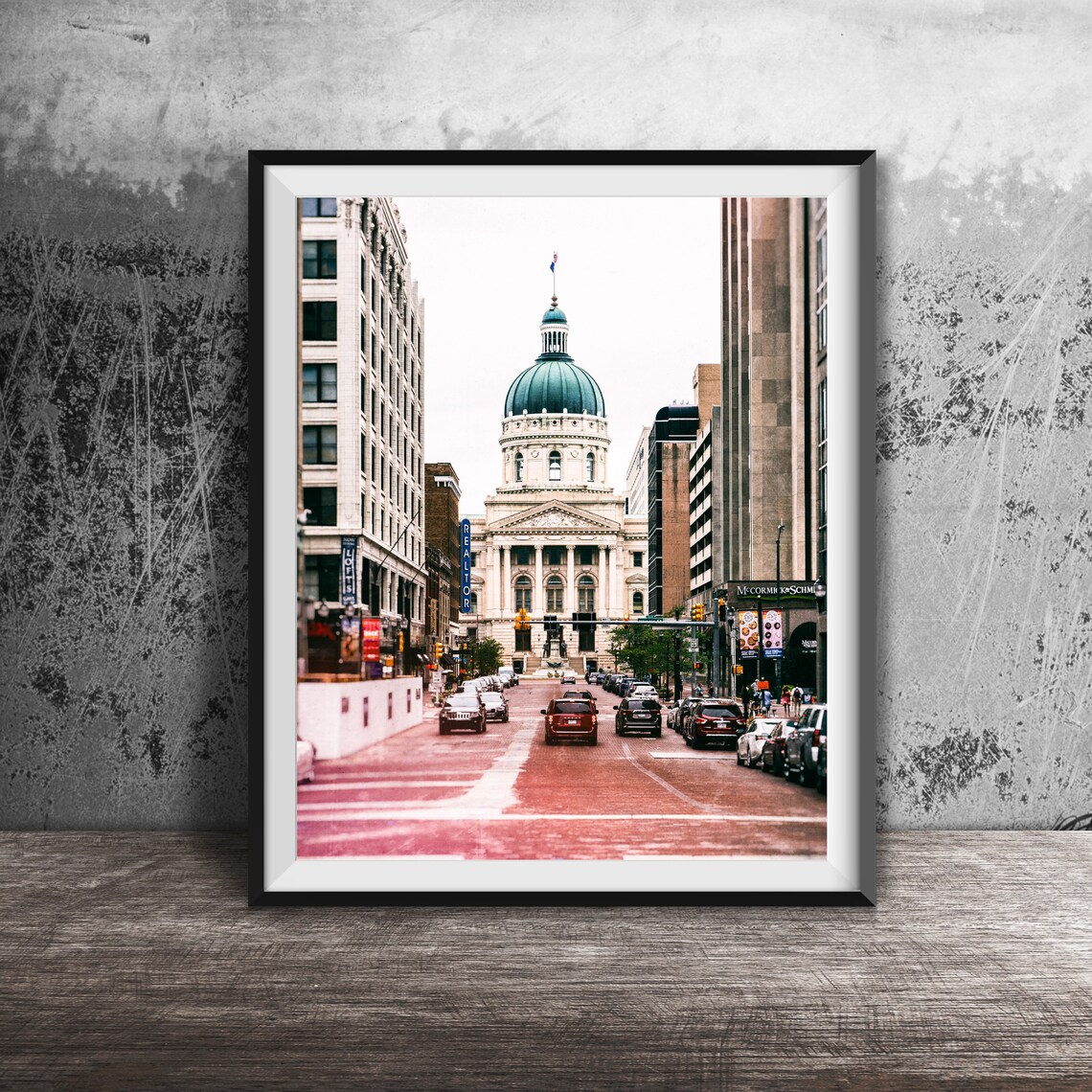 Indiana State Capitol Building Indianapolis Art Print