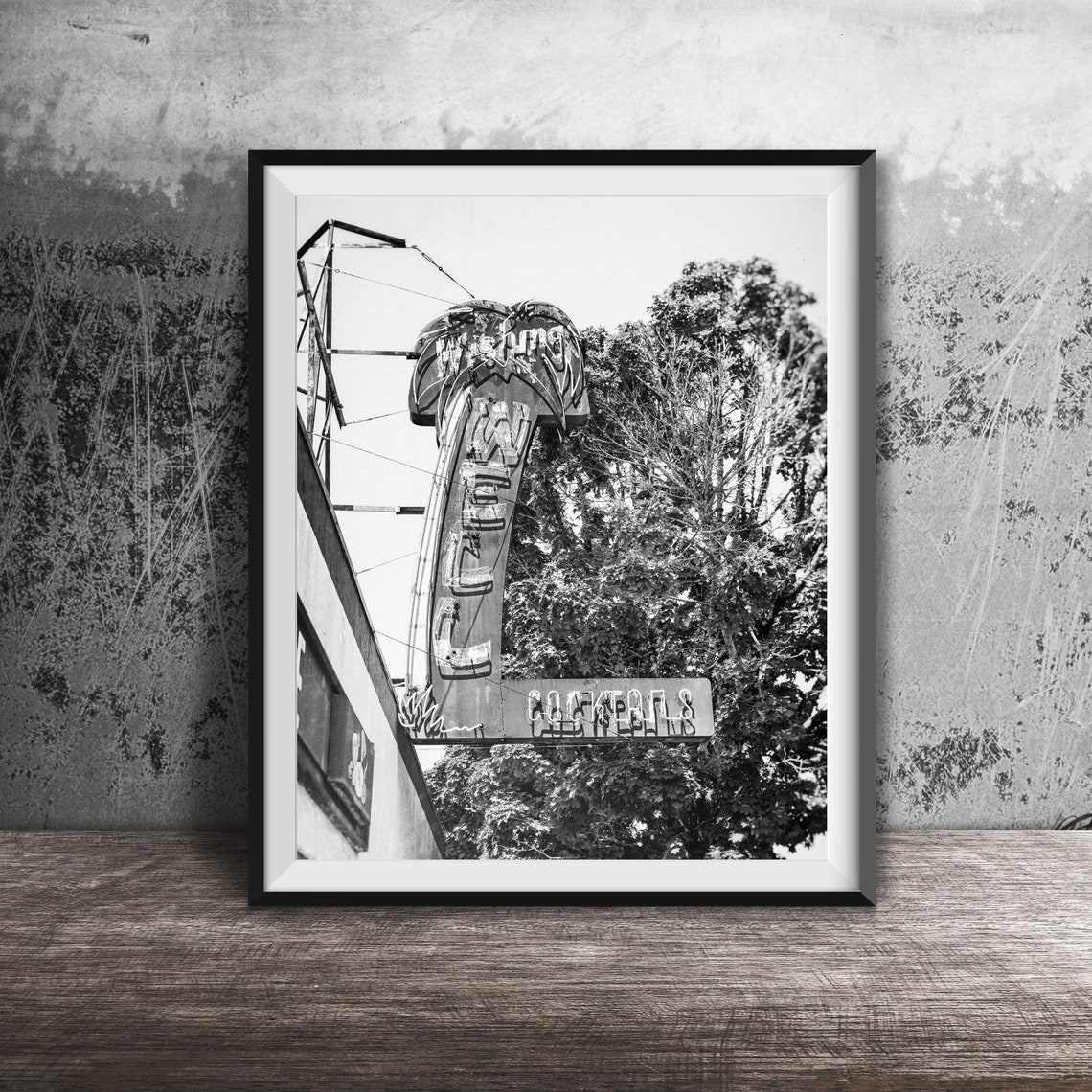 Wishing Well Portland Wall Art Unframed Photography Print Portland Oregon Restaurant Kitchen Bar Sign Food Cocktails - Image 2