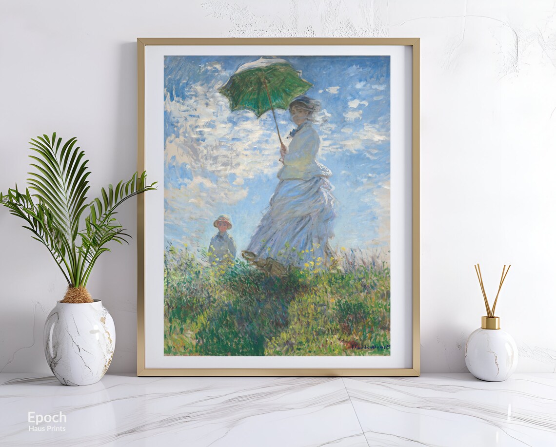Claude Monet's Houses Of Parliament, Impressionist Painting