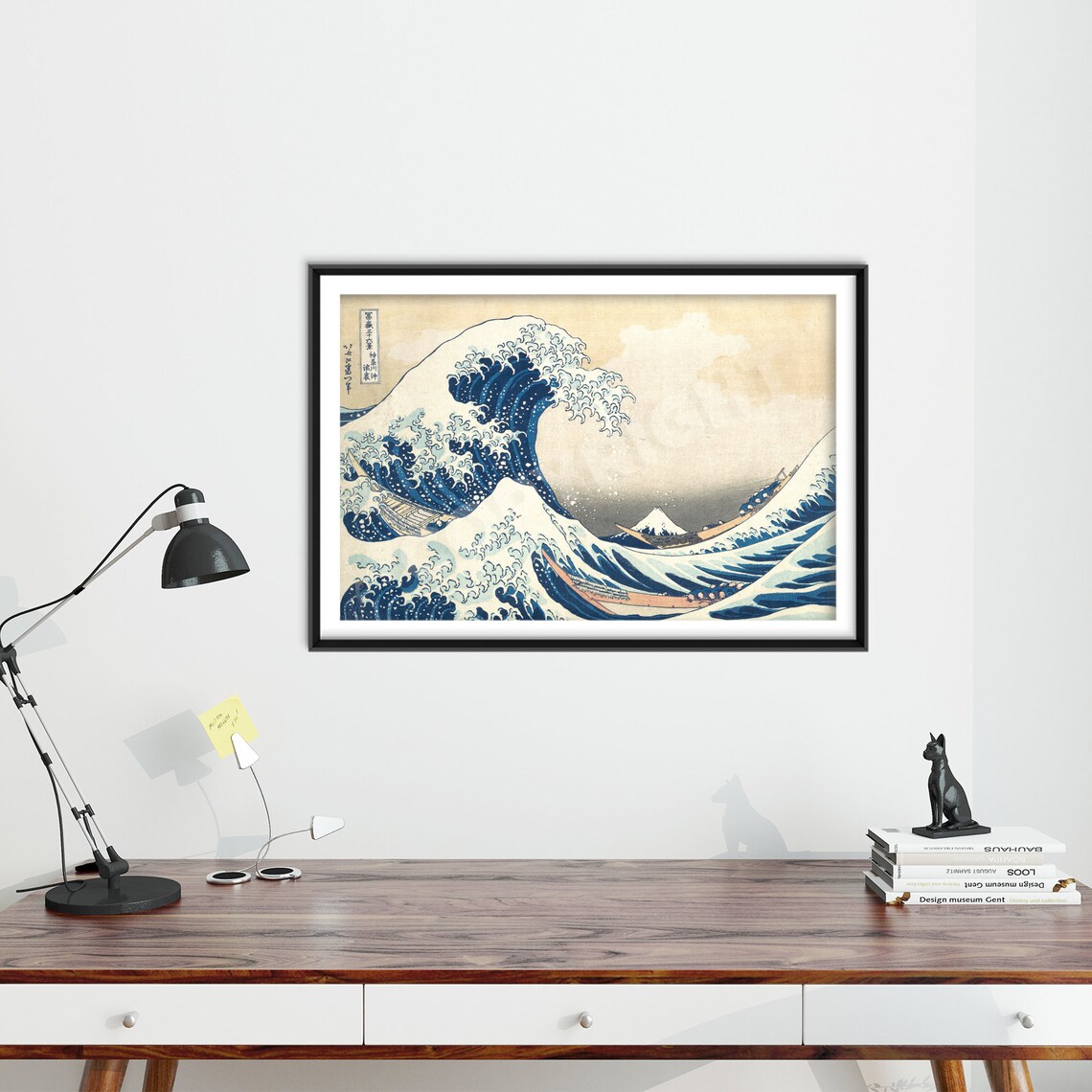 Katsushika Hokusai The Great Wave Off Kanagawa Japanese Art Print - Image 3