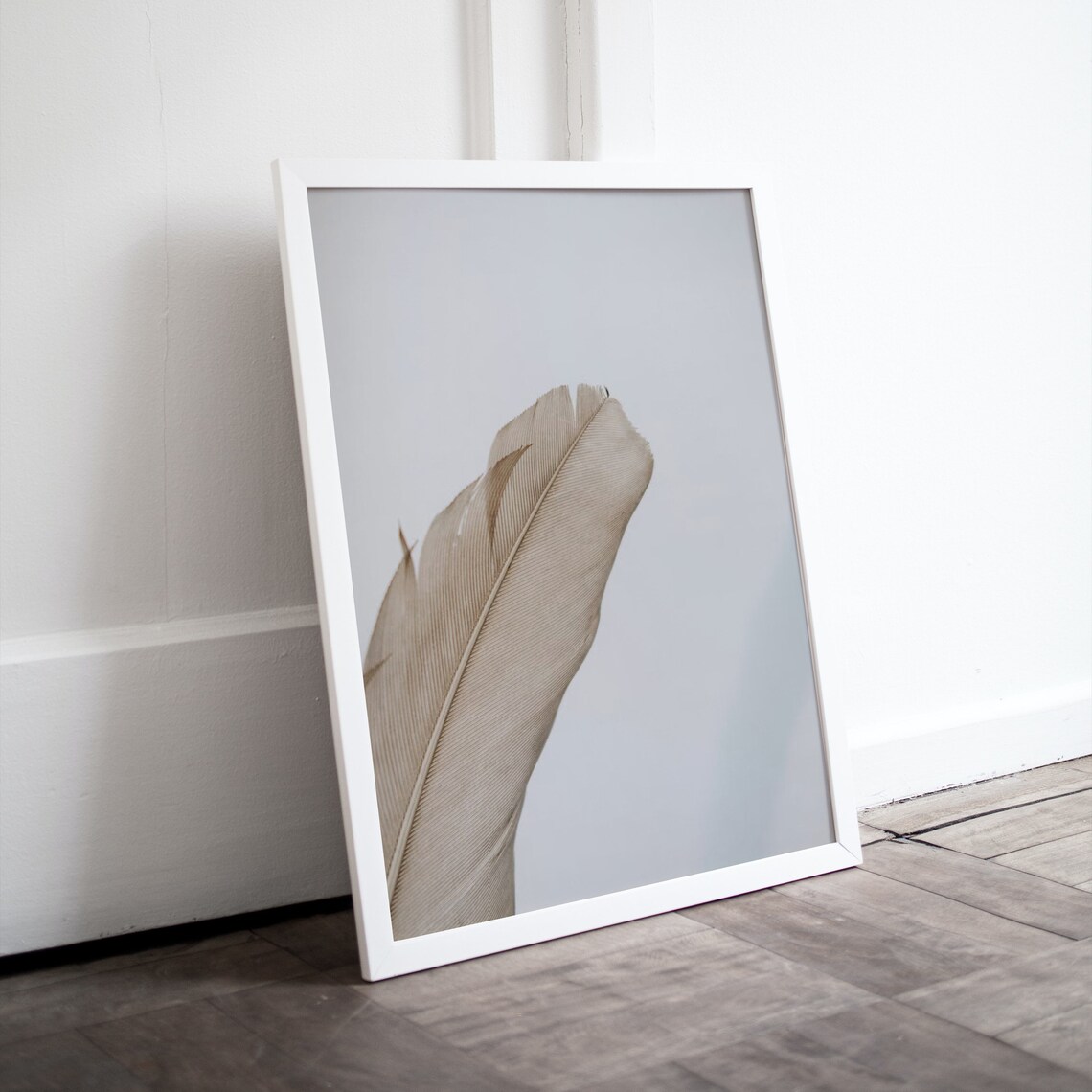 Feather Close-Up Art Print, Bird Feather - Image 4