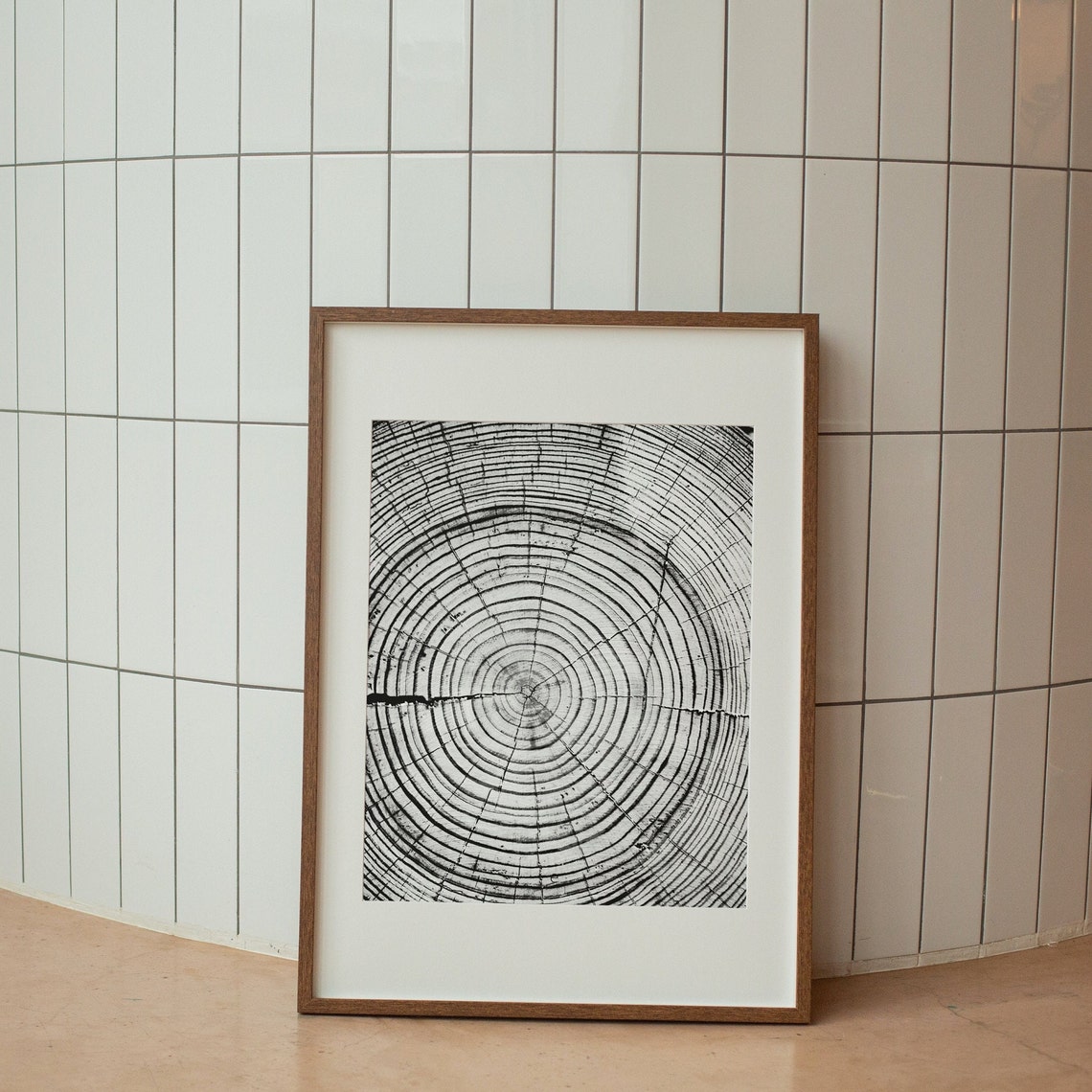 Tree Ring Print Tree Ring Art Print Tree Ring Home Decor Wall Art Print Wall Art Tree Print Tree Stump Print Art - Image 4