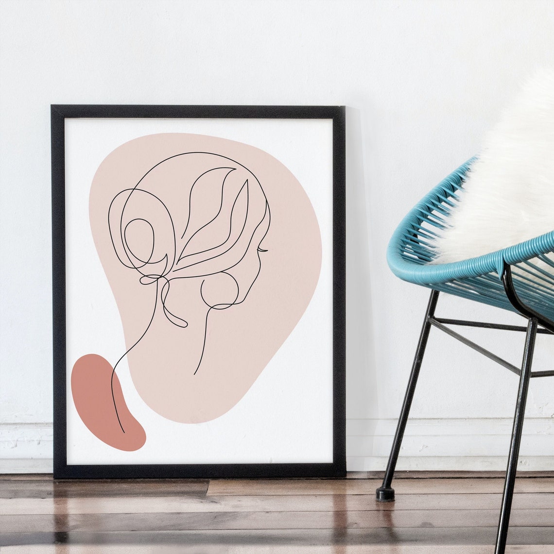 Woman Line Art Print Woman Line Art Abstract Woman Art Abstract Woman Line Art Line Art Print Line Art Home Decor - Image 4