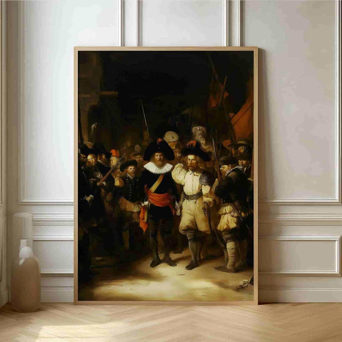 Rembrandt The Night Watch 1642 Dutch Golden Age Painting Poster