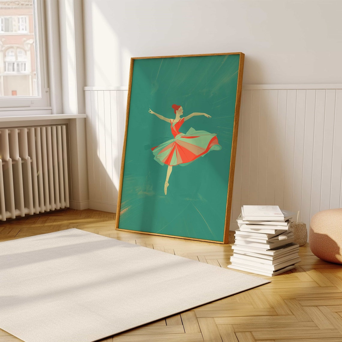 Elegant Ballerina Art Print Modern Dance Poster For Stylish Home Decor - Image 5