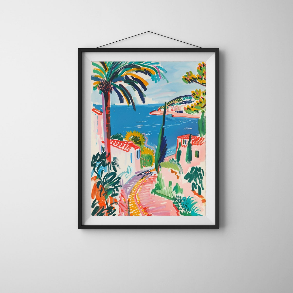 White House Landscape Wall Art Matisse Print Mid Century Decor Exhibition Landscape Art Modern Matisse Wall Decor - Image 4
