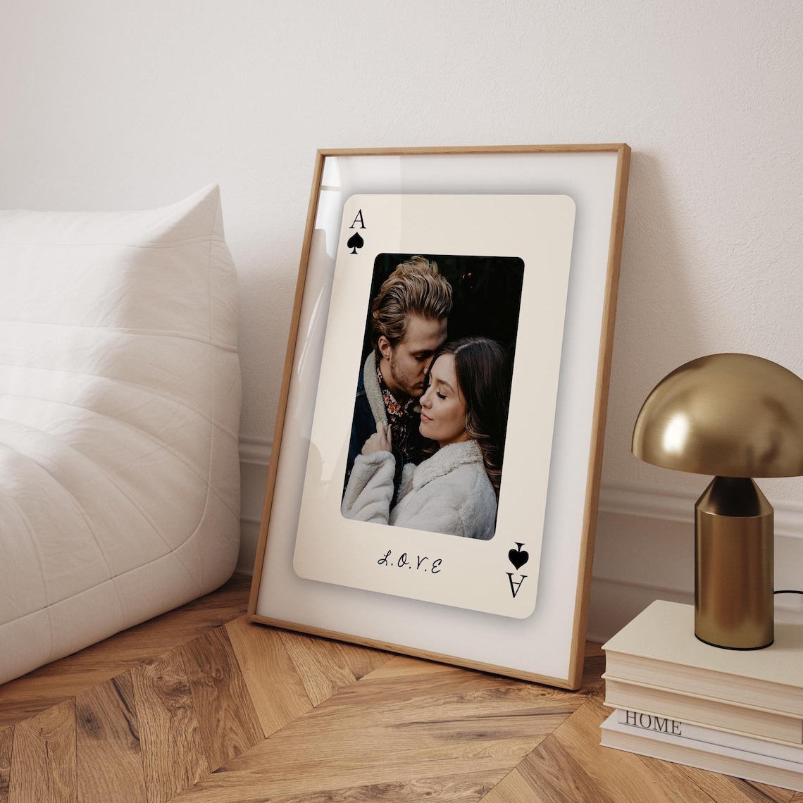 Custom Photo Playing Card Print, Personalized Gift