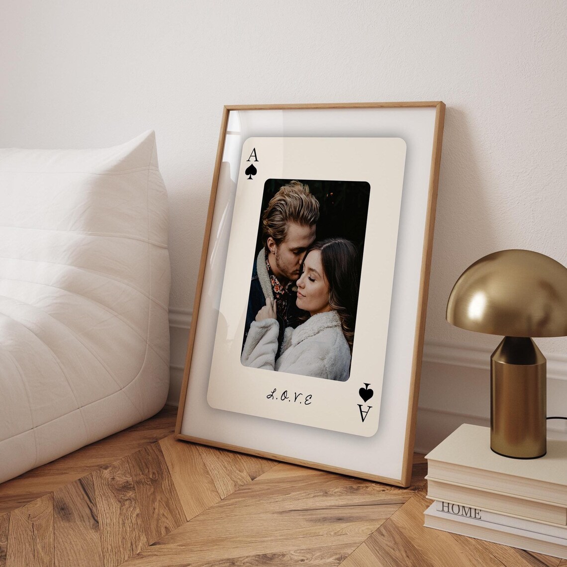 Personalized Playing Card Photo Gift, Art Print - Image 6