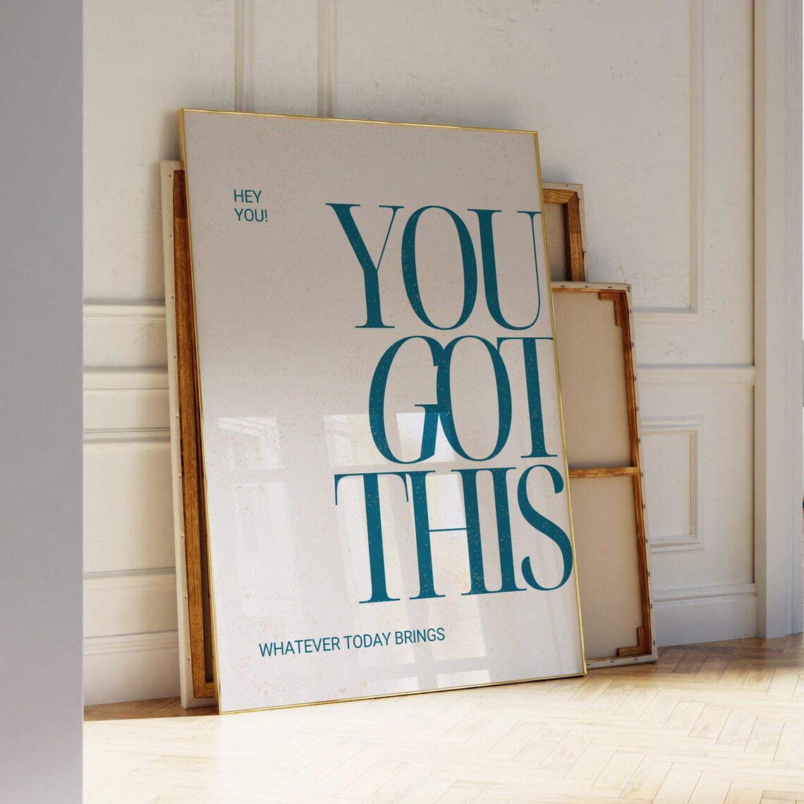 Motivational Daily Reminder Minimalist Quote Art Print