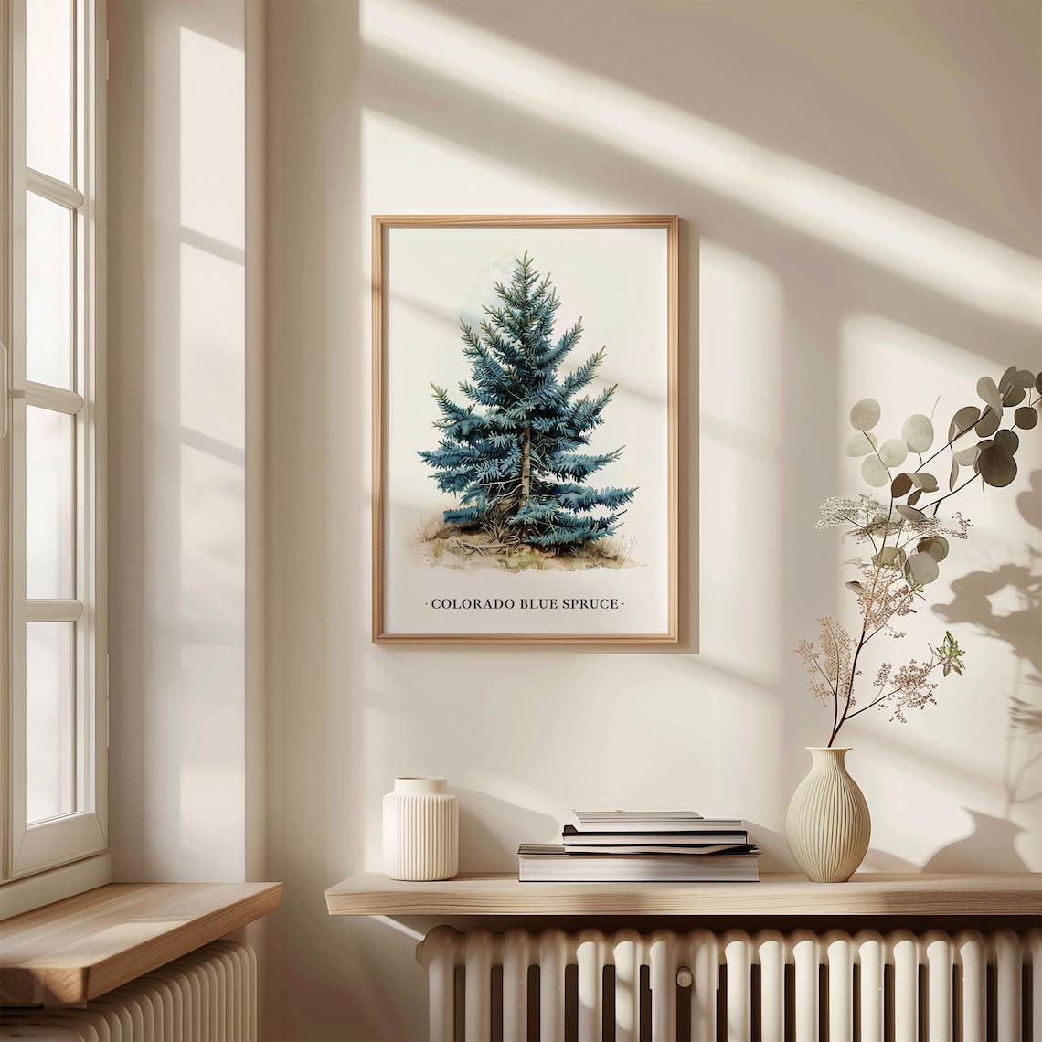Colorado Blue Spruce Tree Art Print, Botanical Decor - Image 3