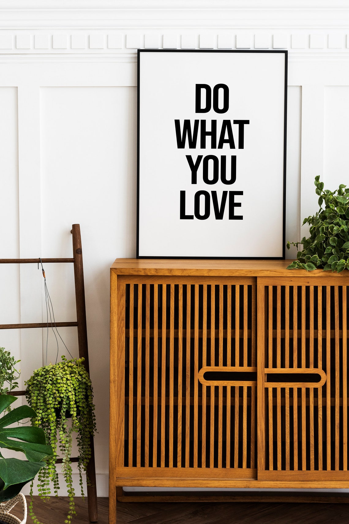 Do What You Love Bold Motivational Quote Typography Wall Poster - Image 3