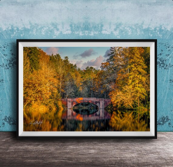 Biltmore Estate Autumn Landscape Art Print