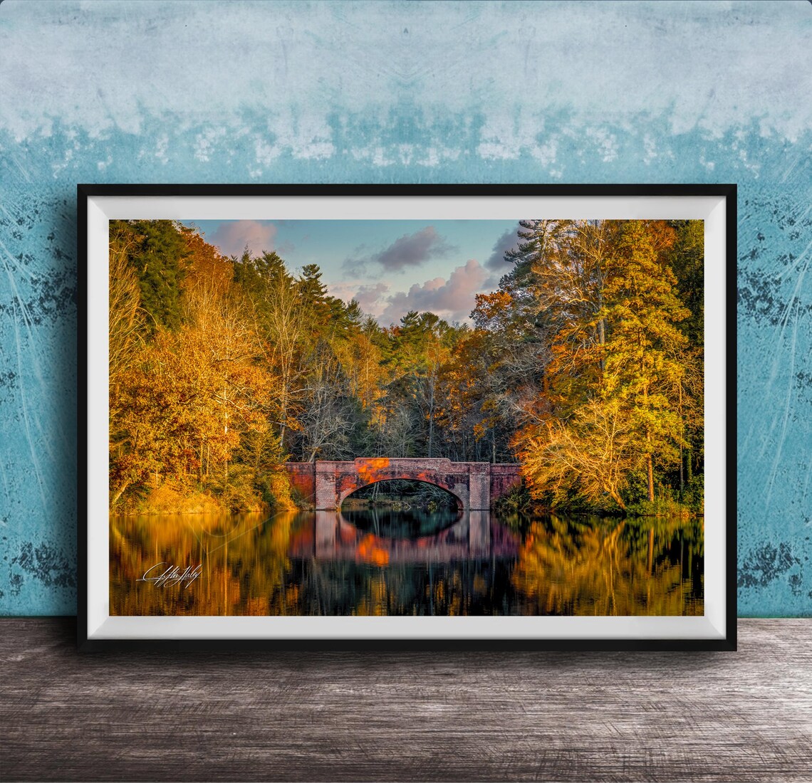 Biltmore Estate Autumn Landscape Art Print