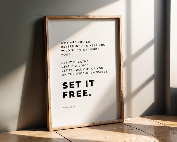 Personal Growth Empowering Daily Reminder Art Print