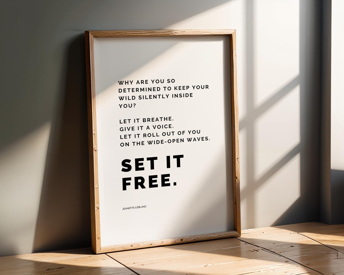 Personal Growth Empowering Daily Reminder Art Print