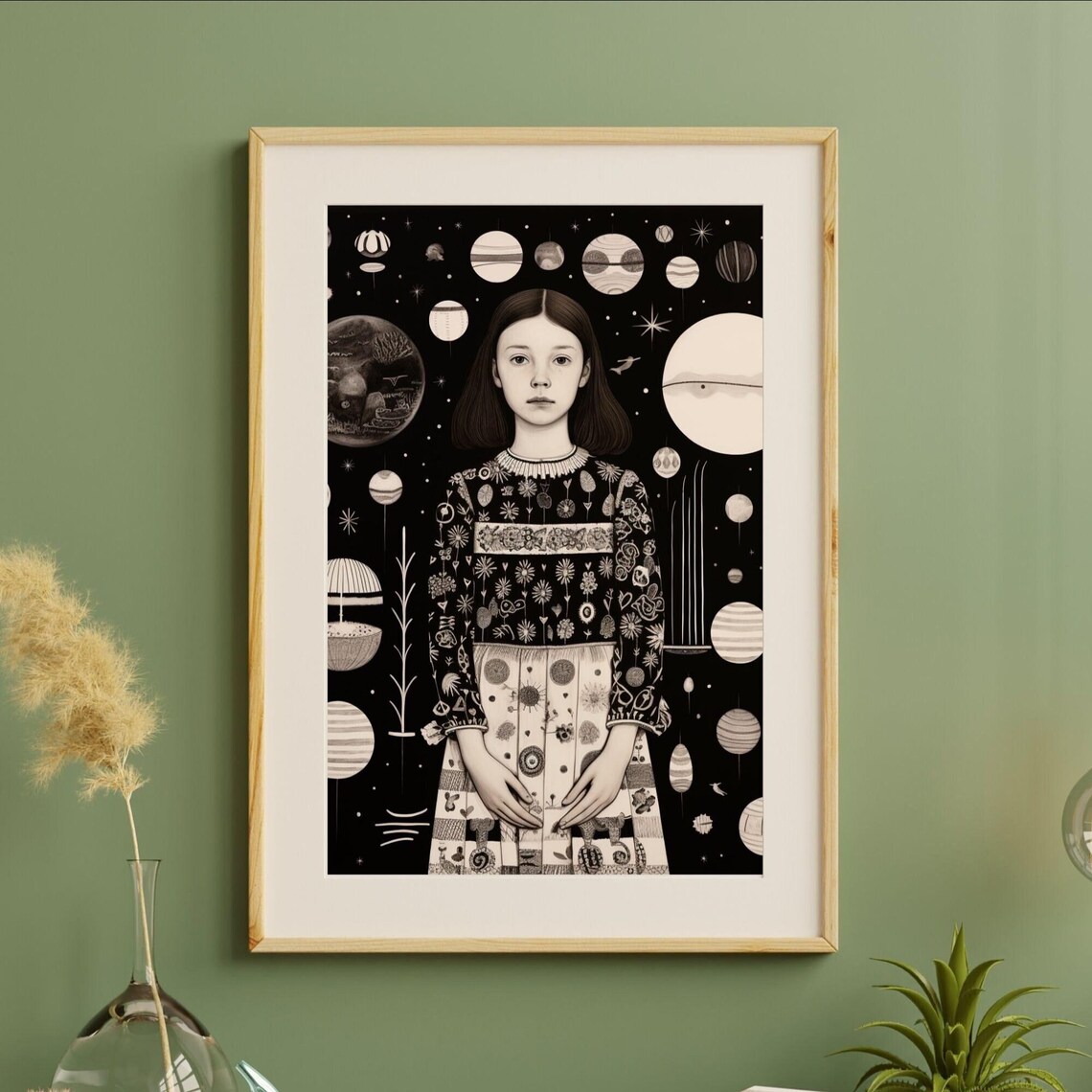 Maxine Unique Canvas Art Print