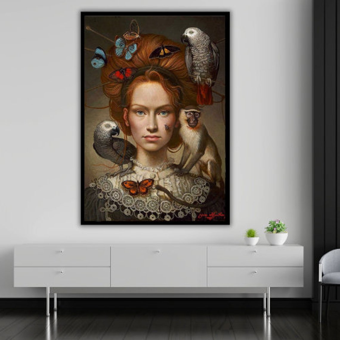 Surreal Abstract Home Decor - Image 4