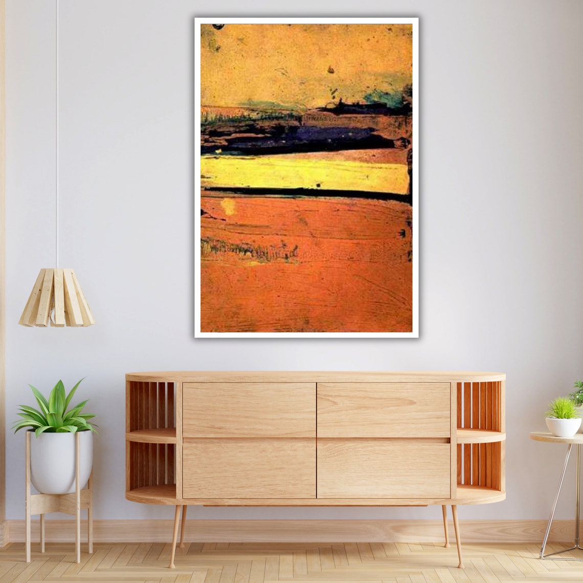 Rothko Style Abstract Artwork - Image 2
