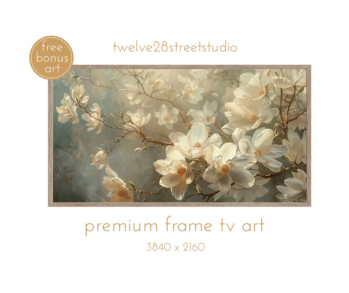 Spring Flowers Still Life Art Print, Mother's Day