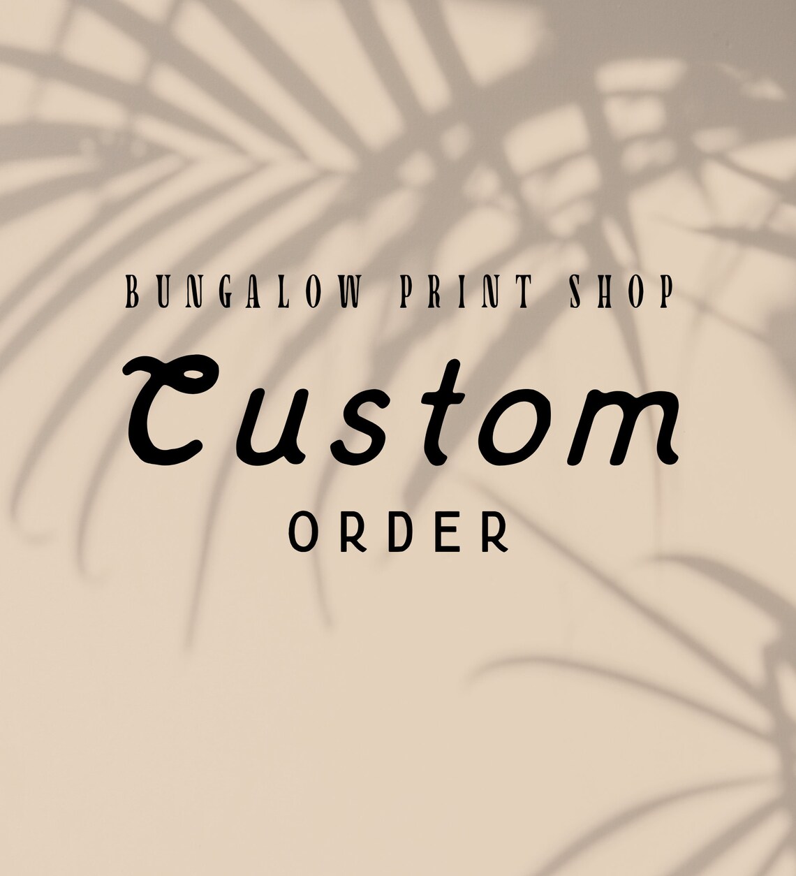 Custom Order Message Personalized Art Print
