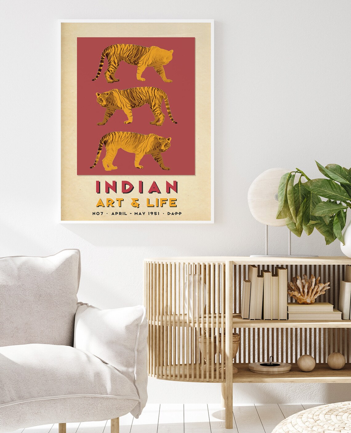 Indian Exhibition Vintage Travel Poster Art Print - Image 2