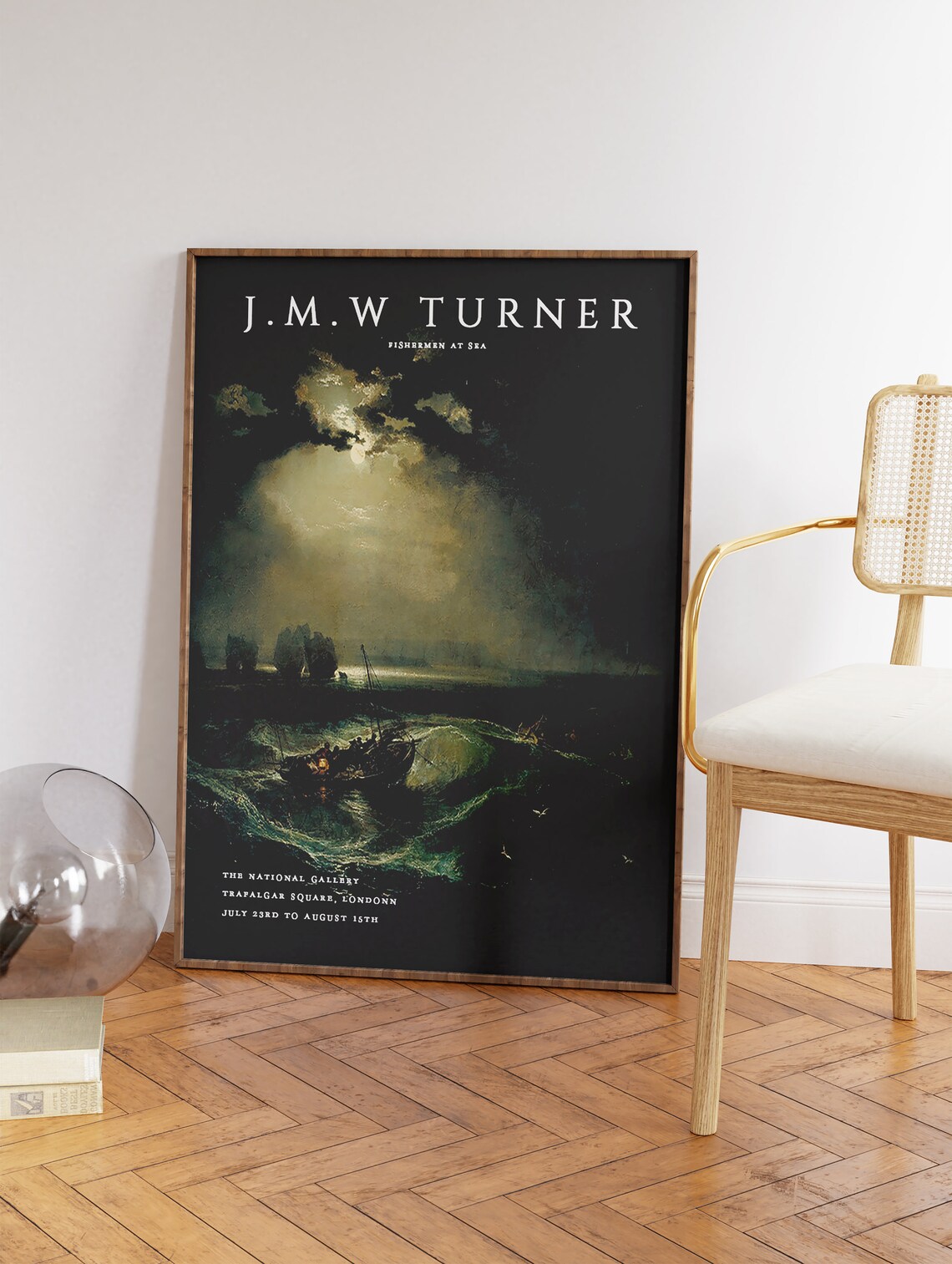 J. M. W. Turner Fisherman at Sea Art Print - Image 3