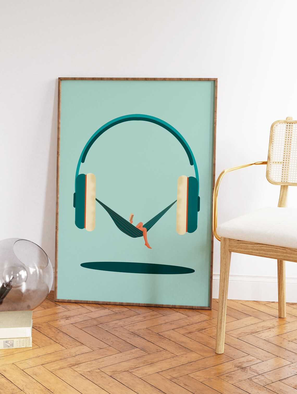 Music Illustration Poster, Music Decor Wall Art Print - Image 2