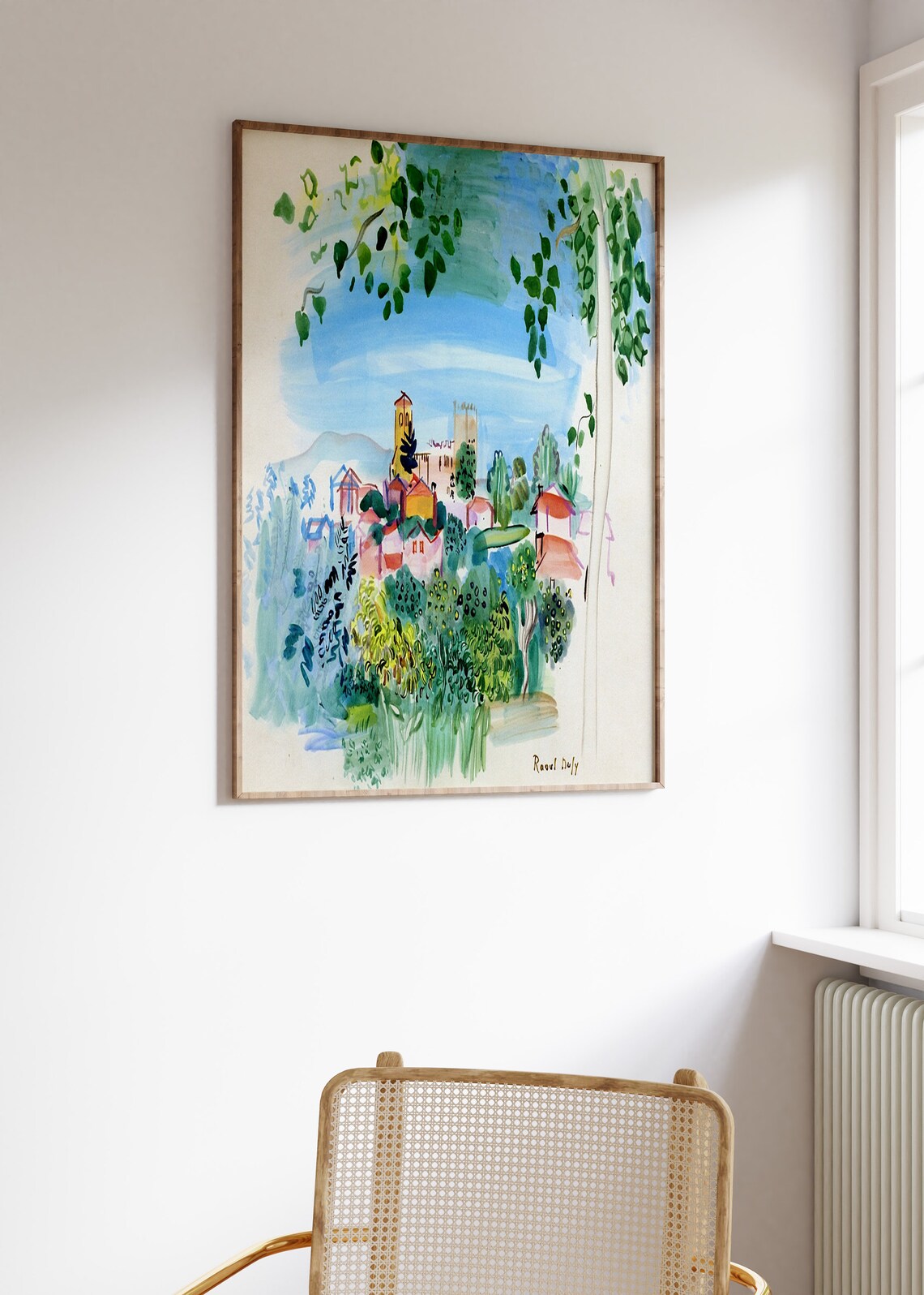 Raoul Dufy Vernet Les Bains Fauvist Art Print - Image 3