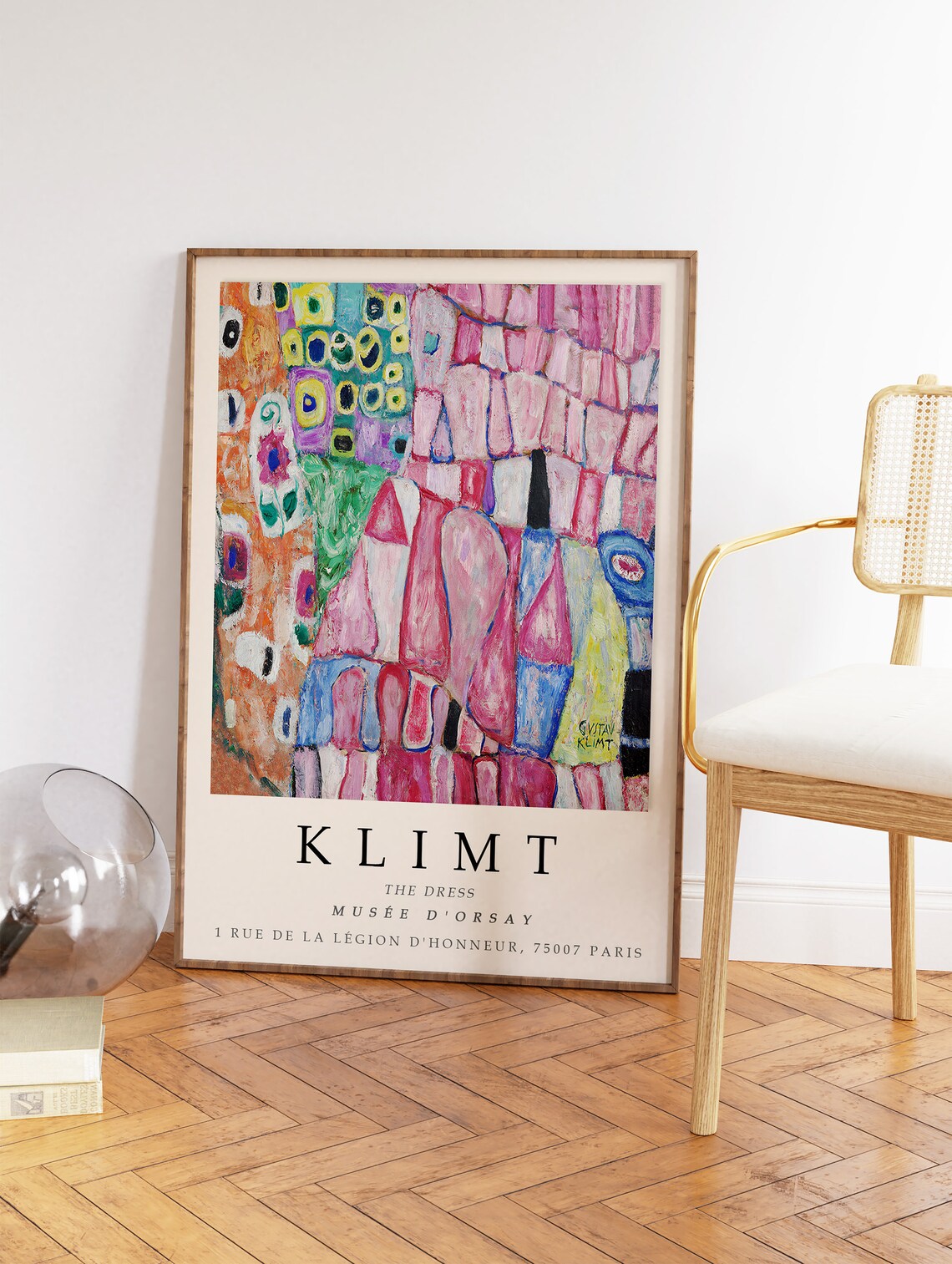 Gustav Klimt The Dress Musée d'Orsay Art Nouveau Exhibition Poster - Image 2